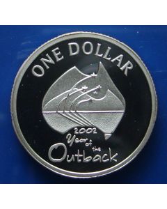 Australia 	 Dollar	2002	 - Year of the Outback - Silver / Proof