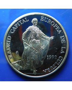 Spain 	 5 Ecu	 1992M	 Charles III  – Silver