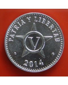 Carib.C. 5 Centavos2014 km# 34 