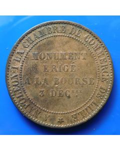 France  10 Centimes1854km#  M25