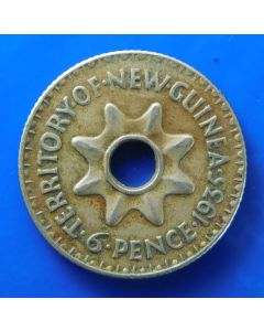 New Guinea	 6 Pence	1935	 - Australian Territory 