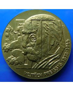 Czech Republic 		2006	Bronze 31.82 g., 40.00 mm; by Vitanovsky; Vojtech Preissig 1873 - 1944; Czech Numismatic Society Medal in Teplice 1951-2006; UNC. 