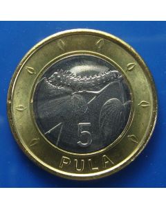 Botswana  5 Pula2013 km# 37 new  - unc 