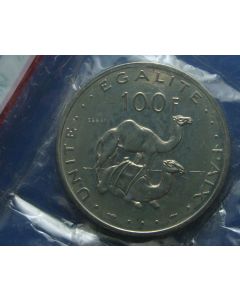 Djibouti 100 Francs1977km# E7 ESSAI*