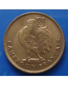 Cameroon 	Franc	1943	 - Cross of Lorraine