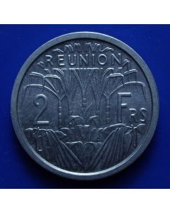 Reunion  2 Francs1948 km# 8