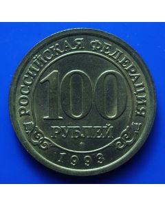 Russia-Spitzbergen - Arktikugol  100 Roubles1993 km# Tn8 