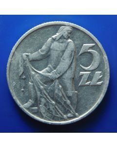 Poland 	 5 Zlote	1959