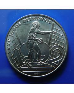 Guinea-Bissau  2000 Pesos	1991	1992 Summer Olympics, Barcelona / unc