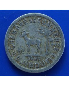 Djibouti  5 Centimes1921km Tn5  